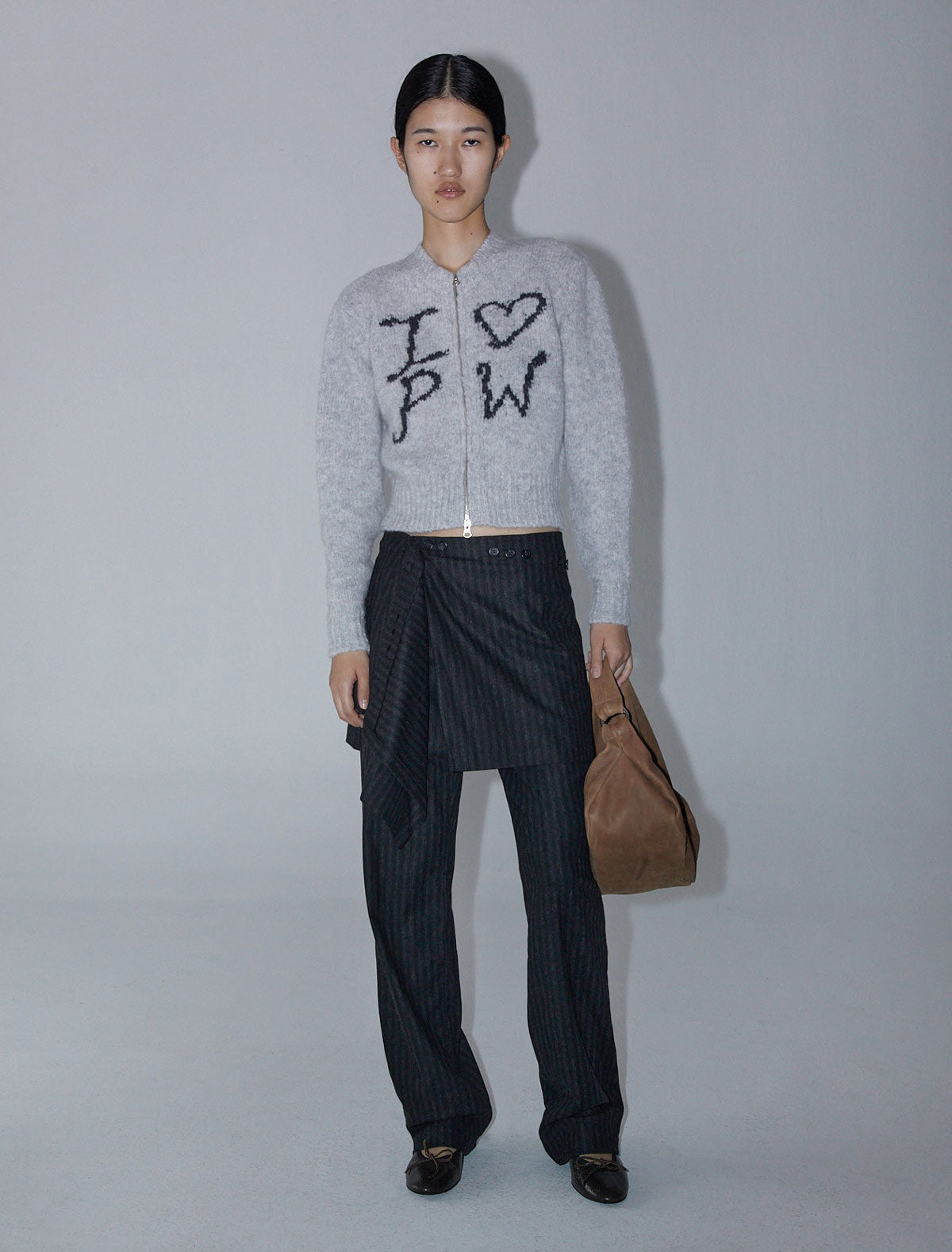 Hina straight leg classic trousers belt loops