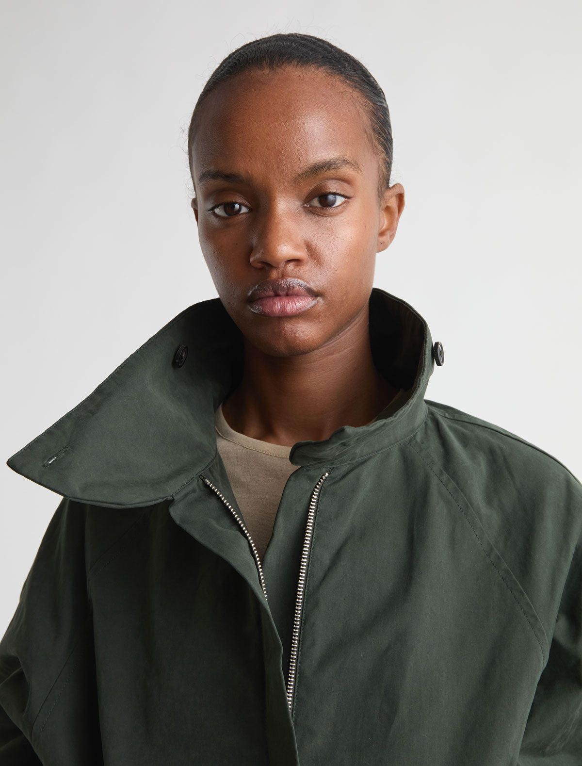 Polviera verde khaki claro
