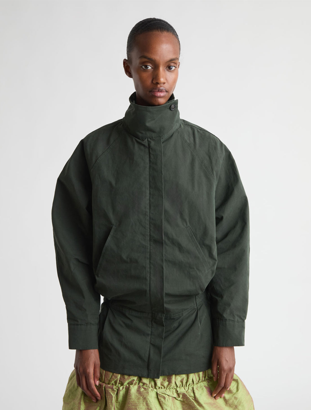 Polviera verde khaki claro
