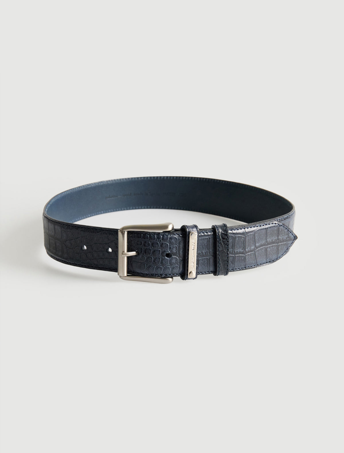 Juana waist waist belt custom metal plaque belt loop