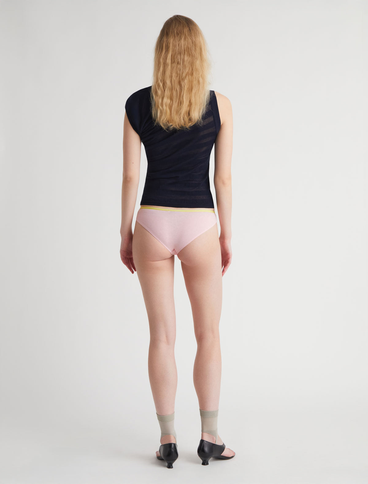 Cira ii low waisted briefs strap detailing softpink