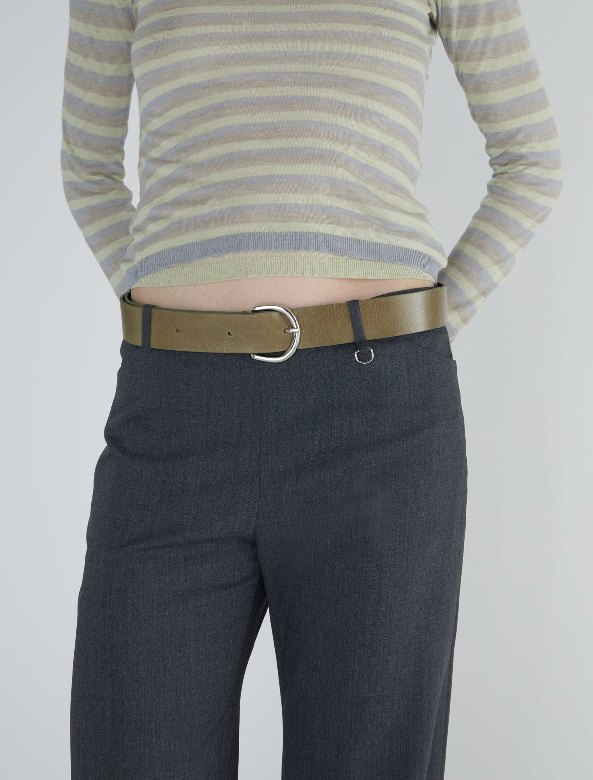 Adela belt double layer khaki