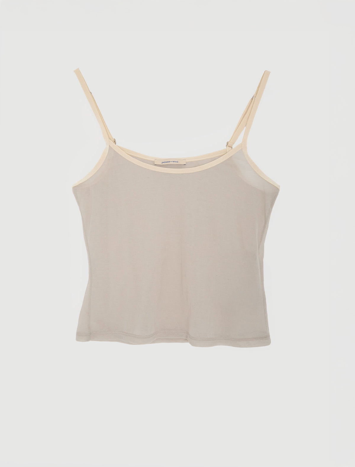 Nasem strappy top lingerie details ecru
