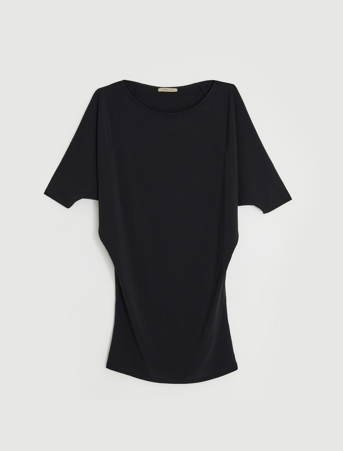Drunsiel top dress elongated body black