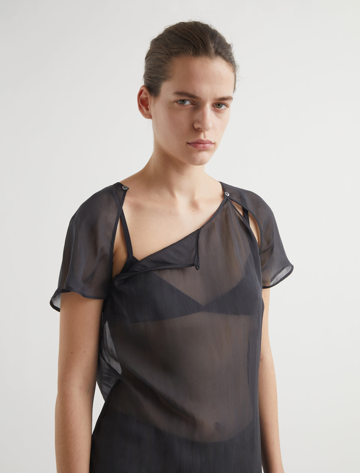 Lira dress gris oscuro