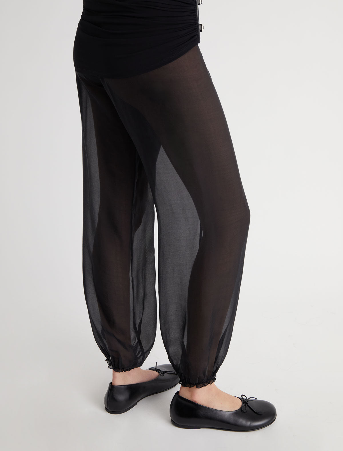 Napoli ballerine flat barefoot style last black