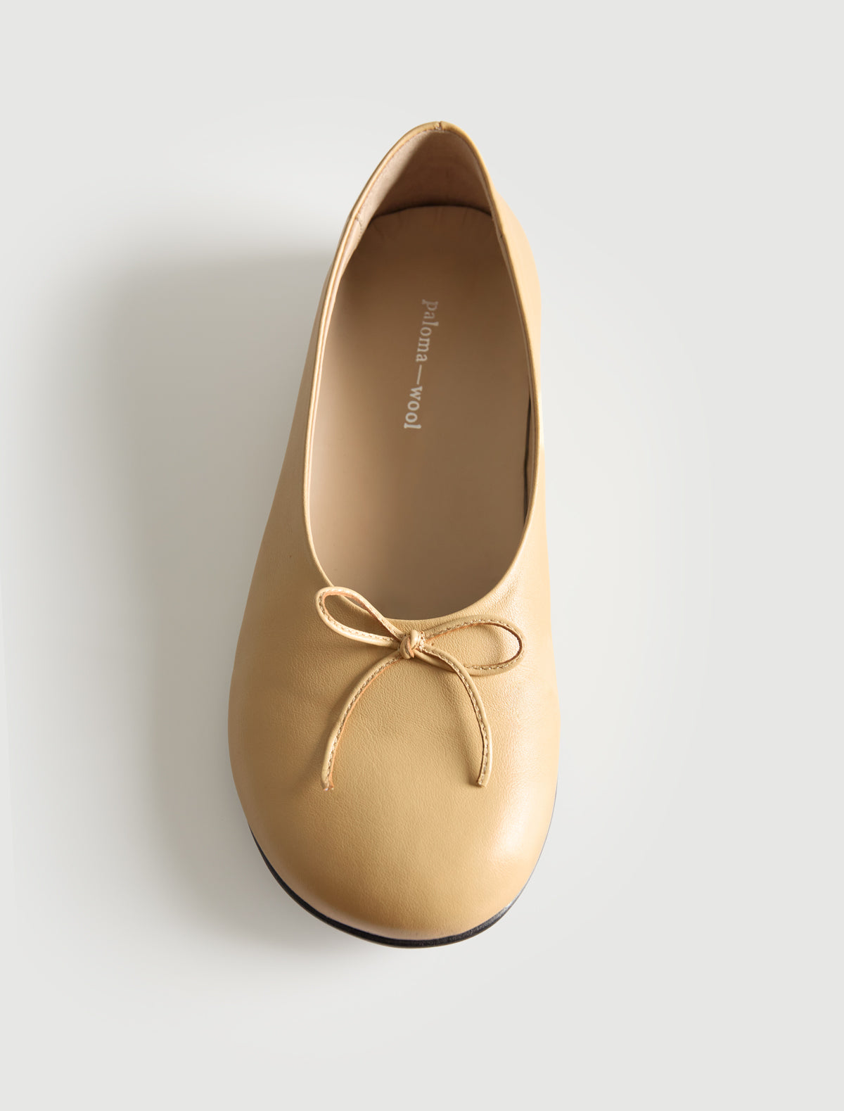 Napoli ballerine flat barefoot style last beige