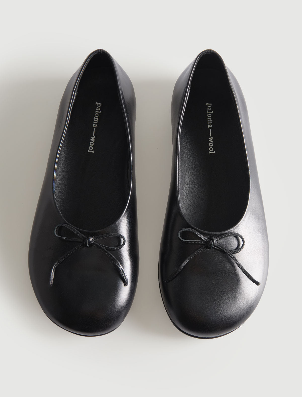 Napoli ballerine flat barefoot style last black