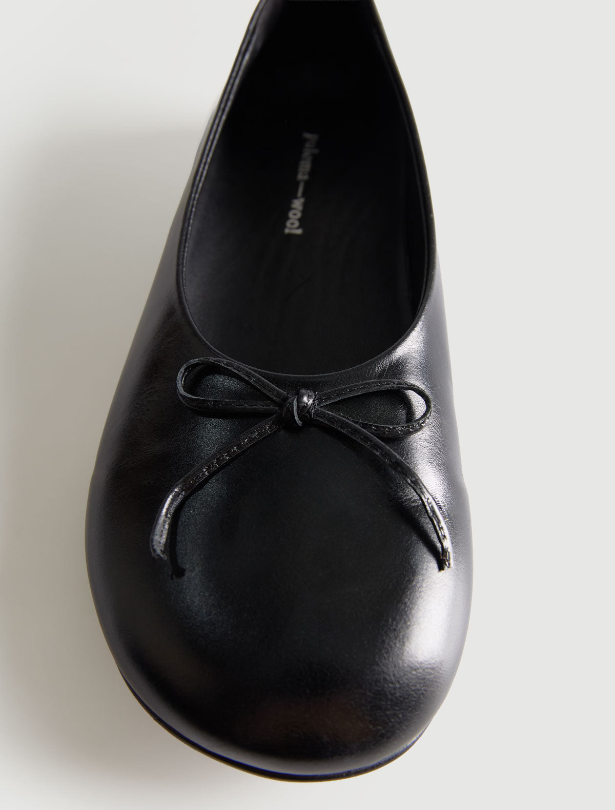 Napoli ballerine flat barefoot style last black