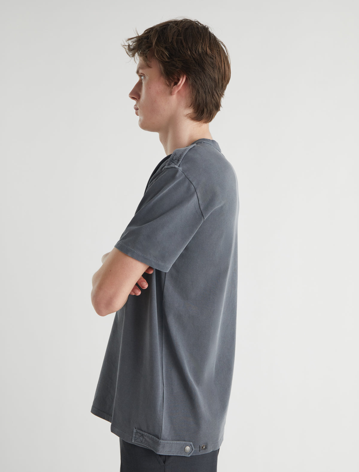 Origin b cotton top shoulder detailing