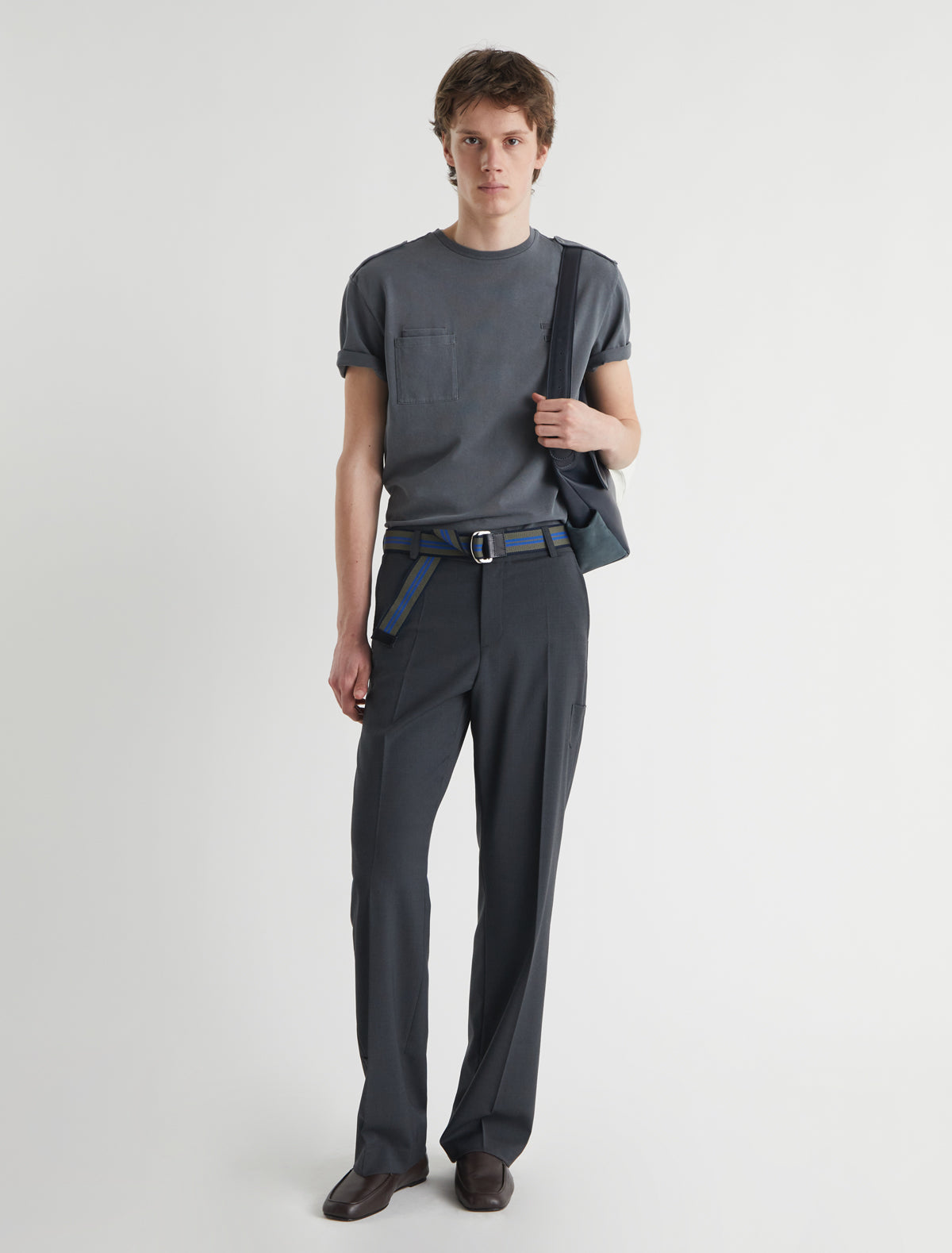 Origin b cotton top shoulder detailing