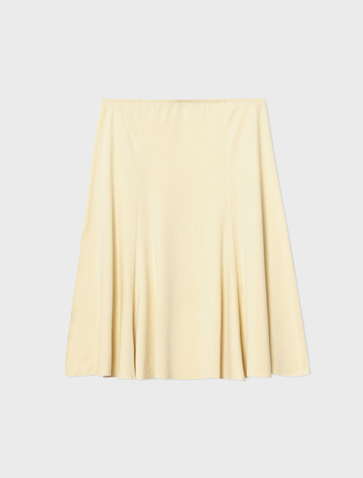 Mini vicky mini skirt cupro softyellow