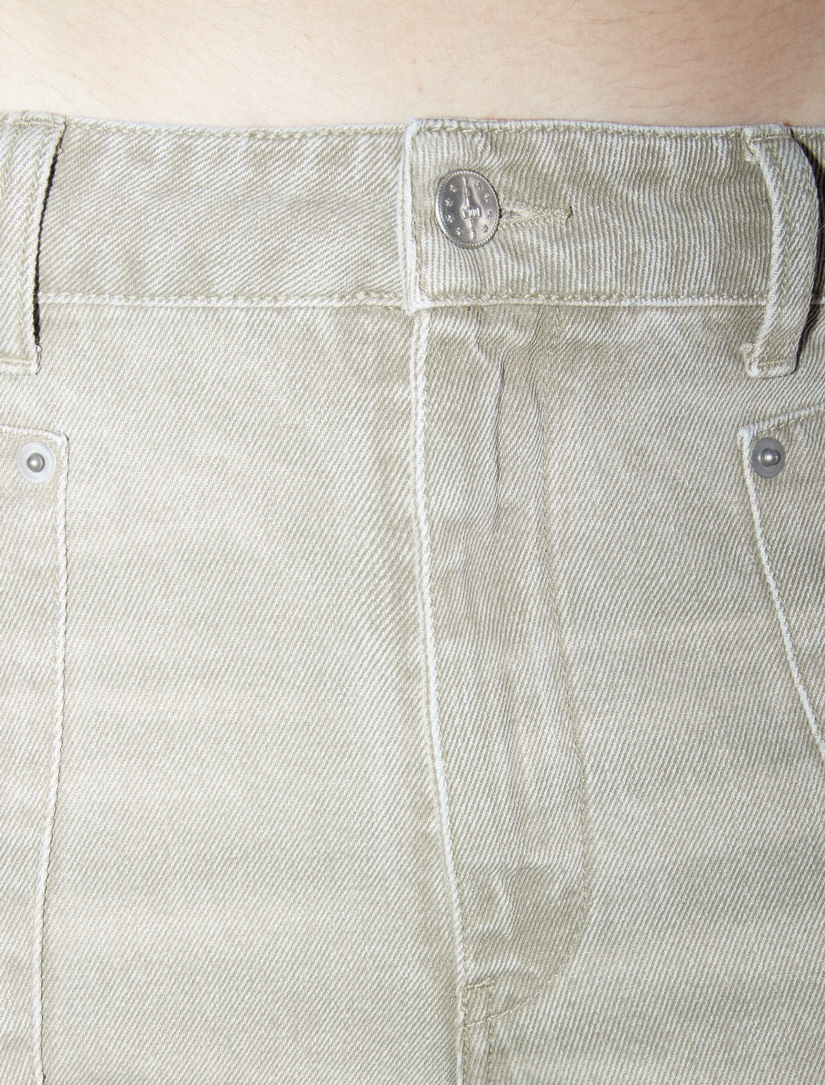 Orlando men trousers forward shifted seams welt pockets grey