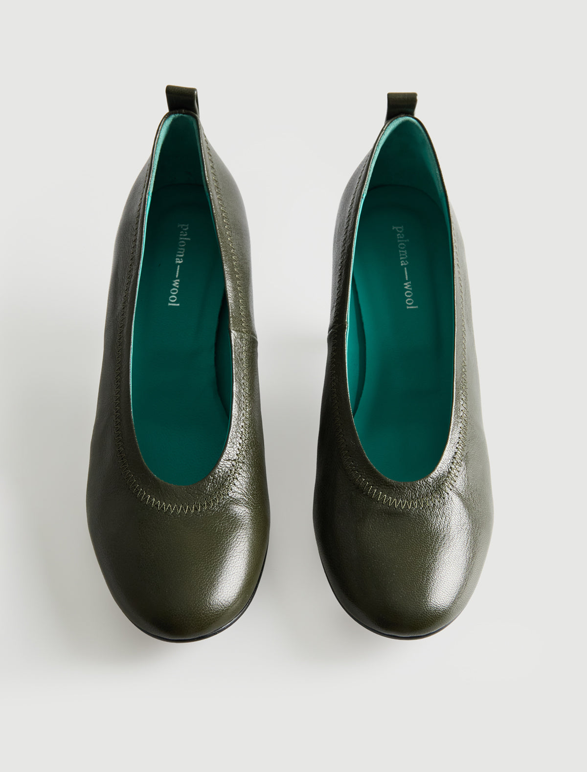 Joelia pump shaped 6 cm heel lightkhaki