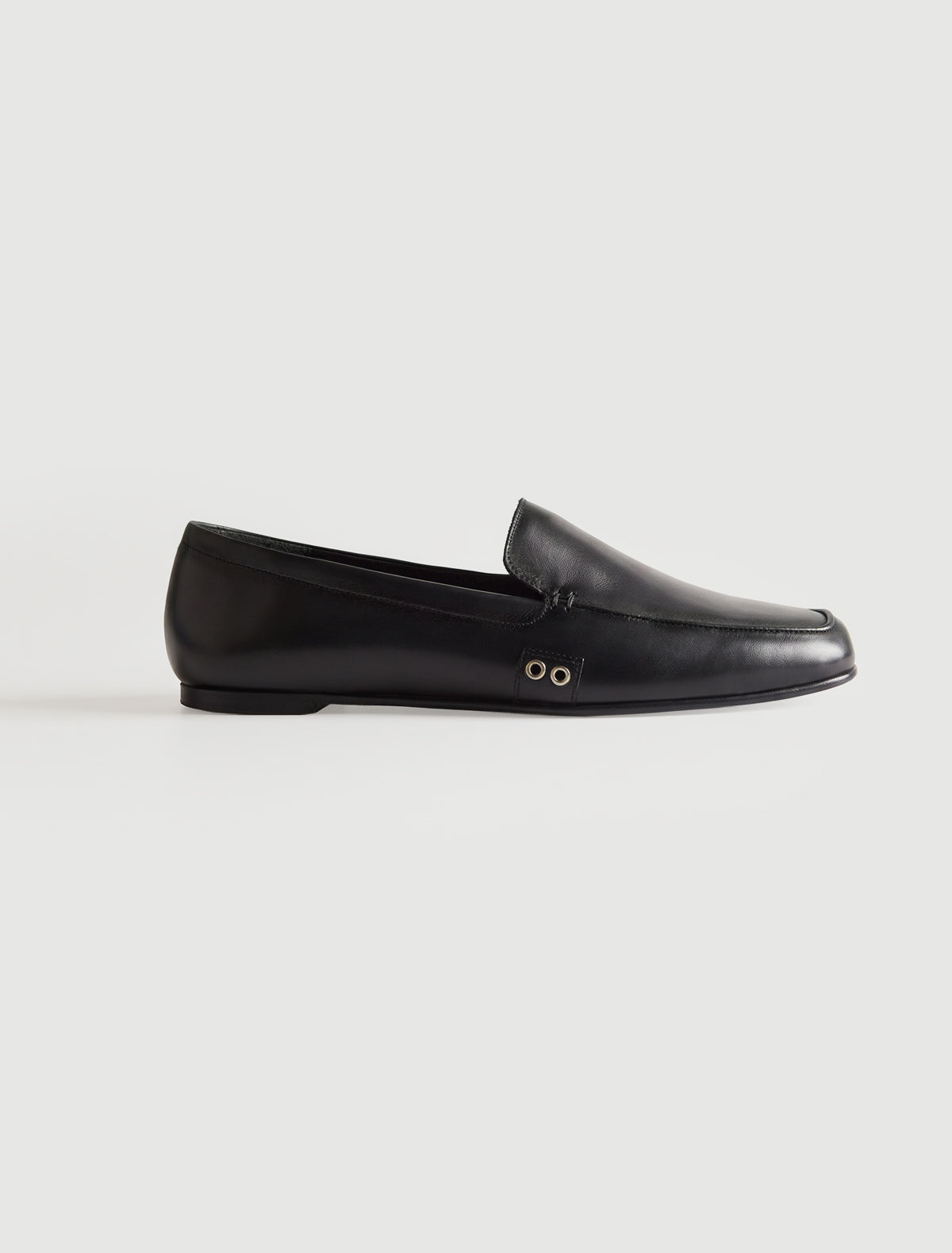 Micaela b mens leather loafer newblack