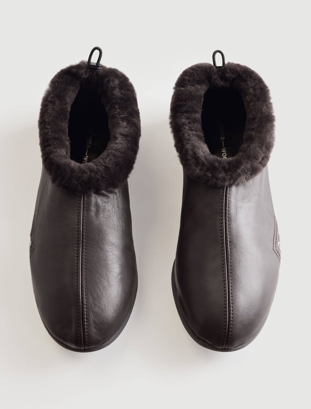 Miles ii warm water shoe inspired miles sneakers adjustable drawcord fur detailing brown