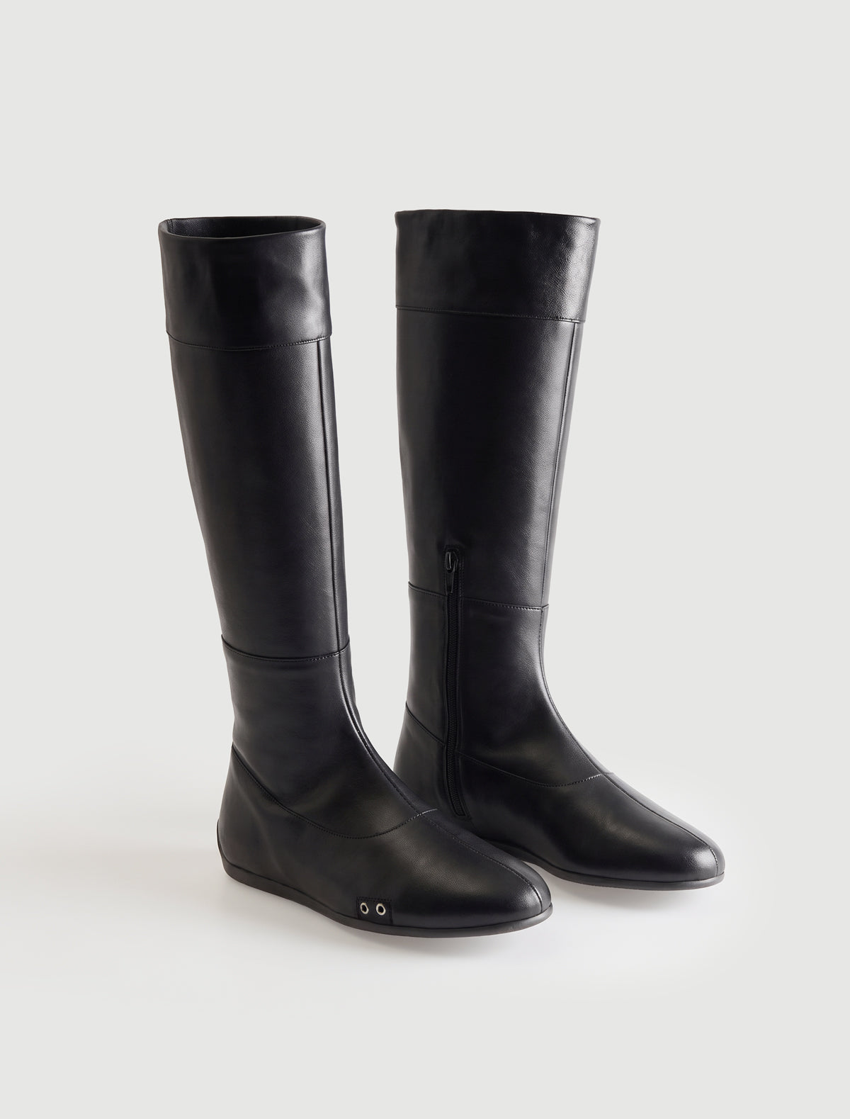 Tall miles water shoe inspired boot miles sneakers ventilation eyelets black