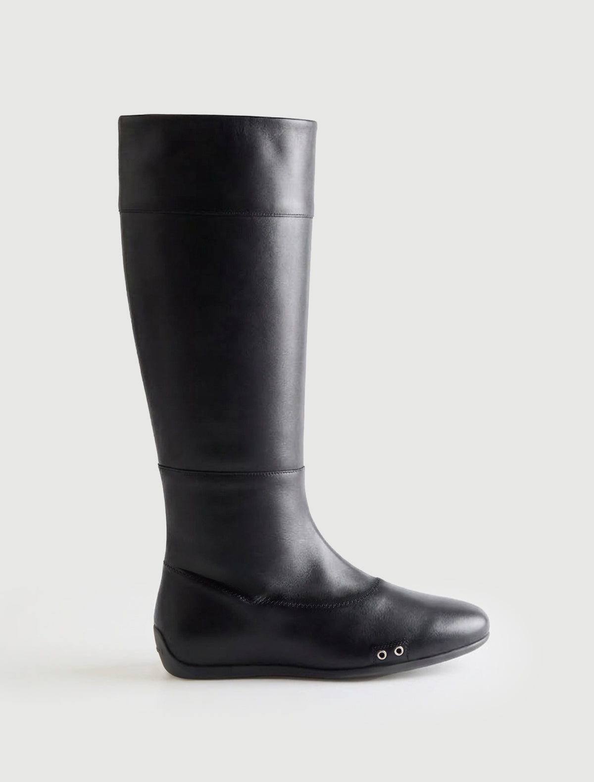 Tall miles water shoe inspired boot miles sneakers ventilation eyelets black