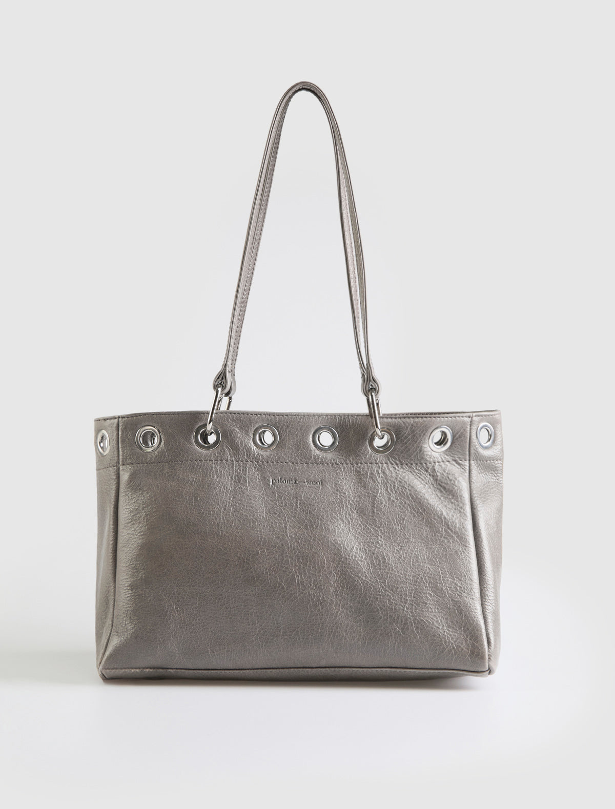 Philana shopping bag multiposition handles grey
