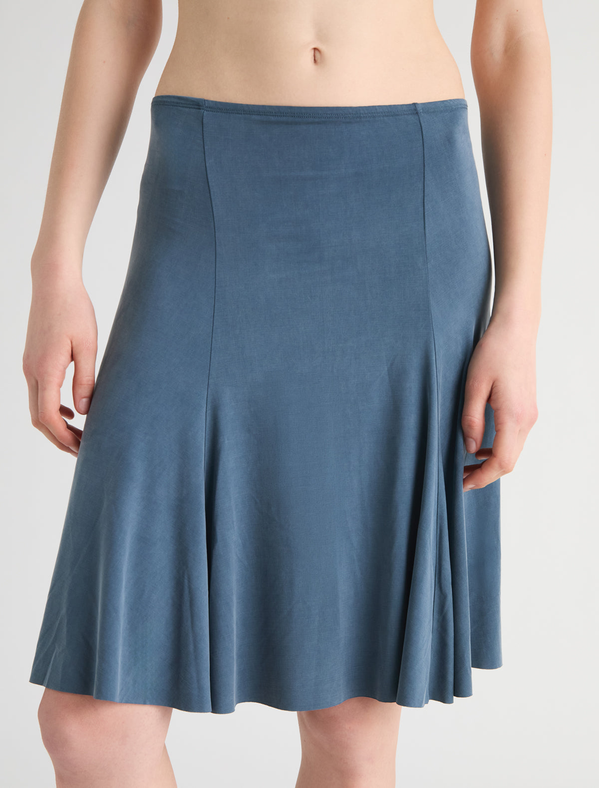 Mini vicky mini skirt cupro greenishblue