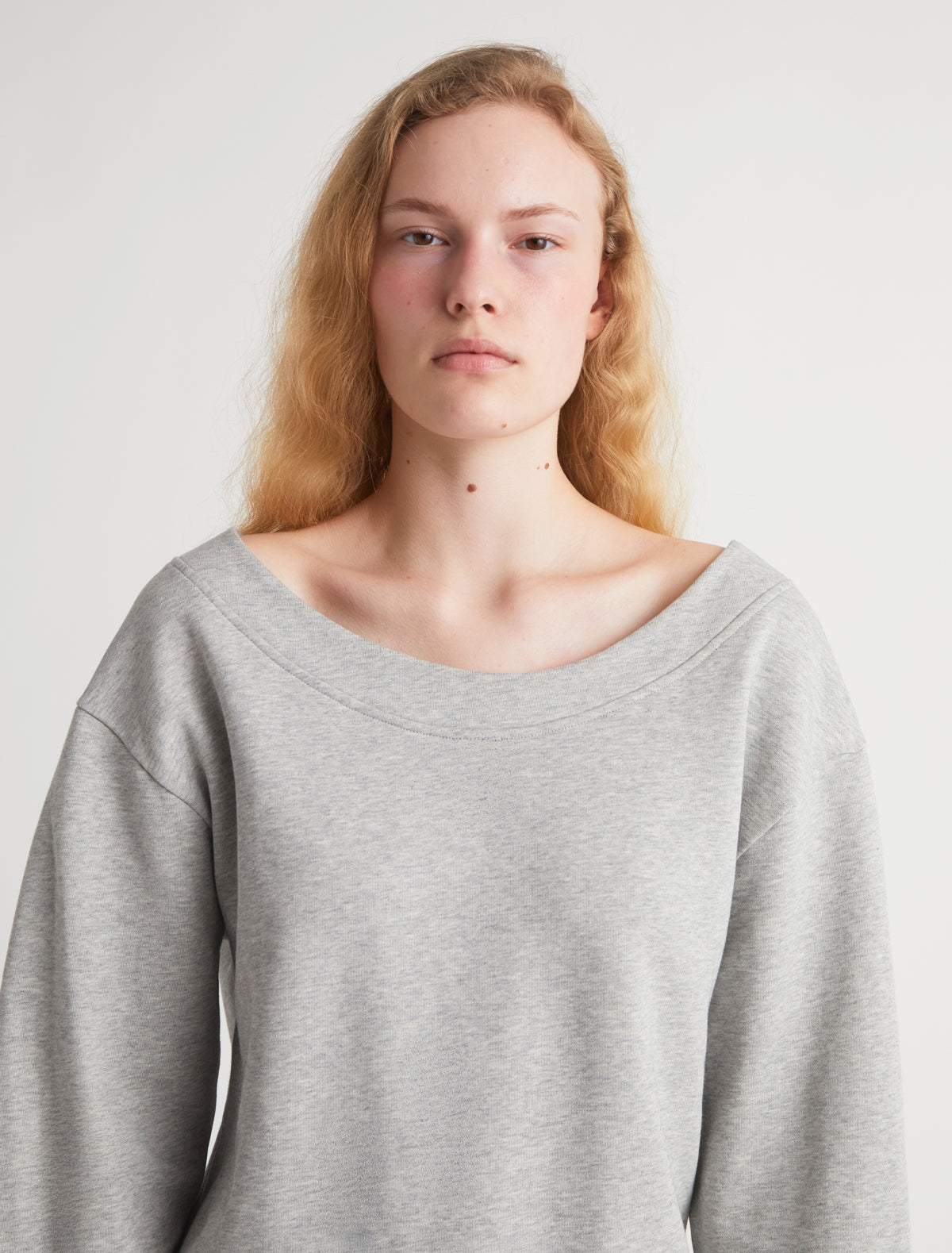 Felini long oversized sweatshirt freece fabric