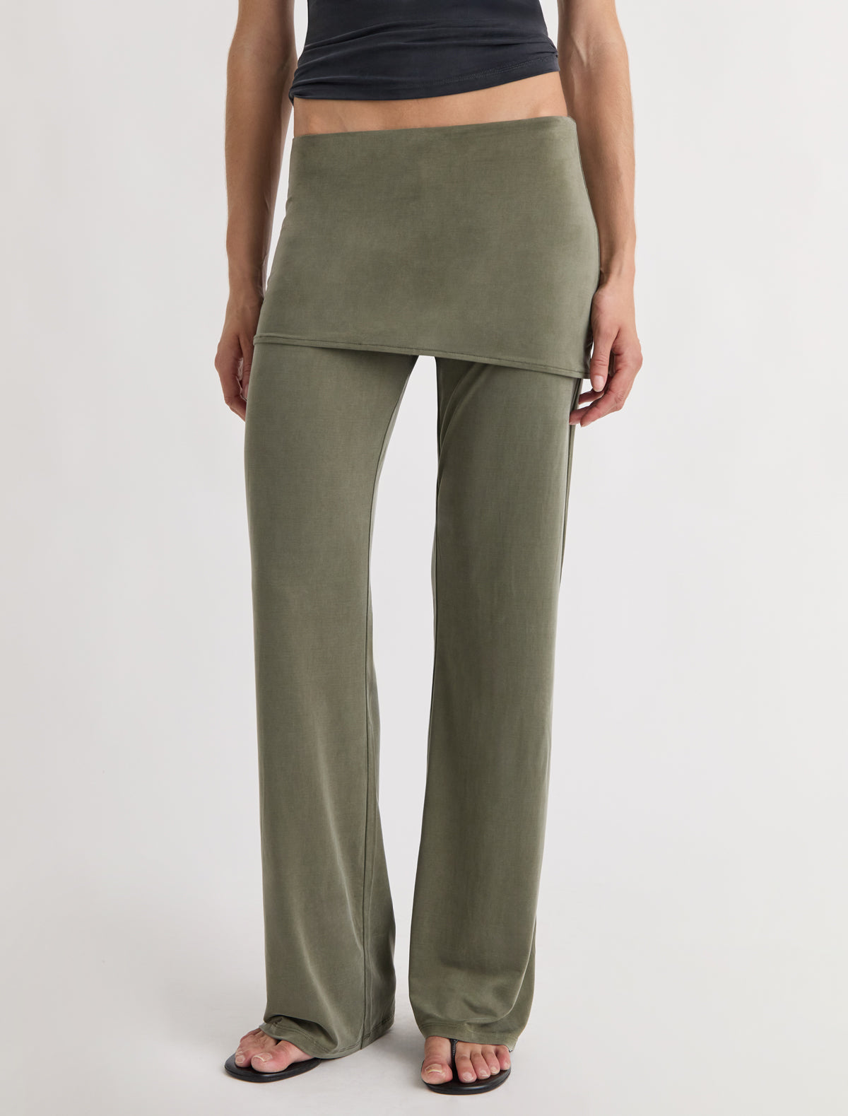 Alexia pants miniskirt cupro pants new khaki
