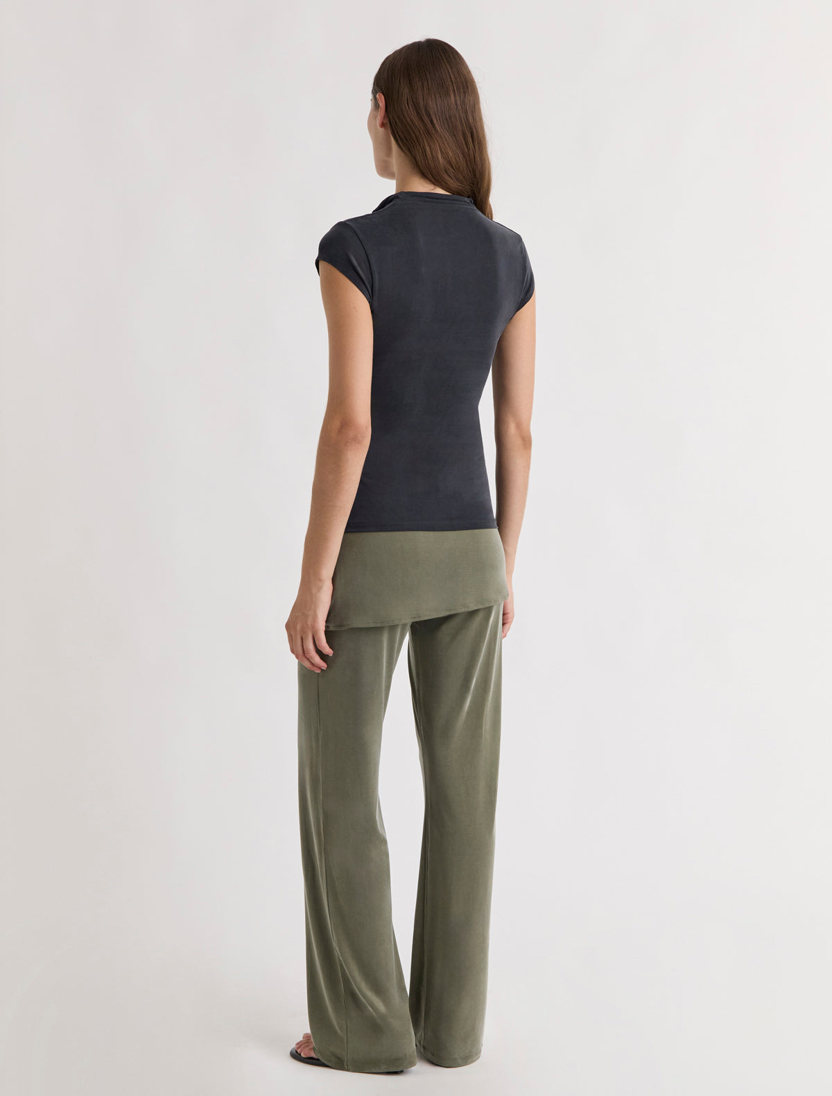 Alexia pants miniskirt cupro pants new khaki