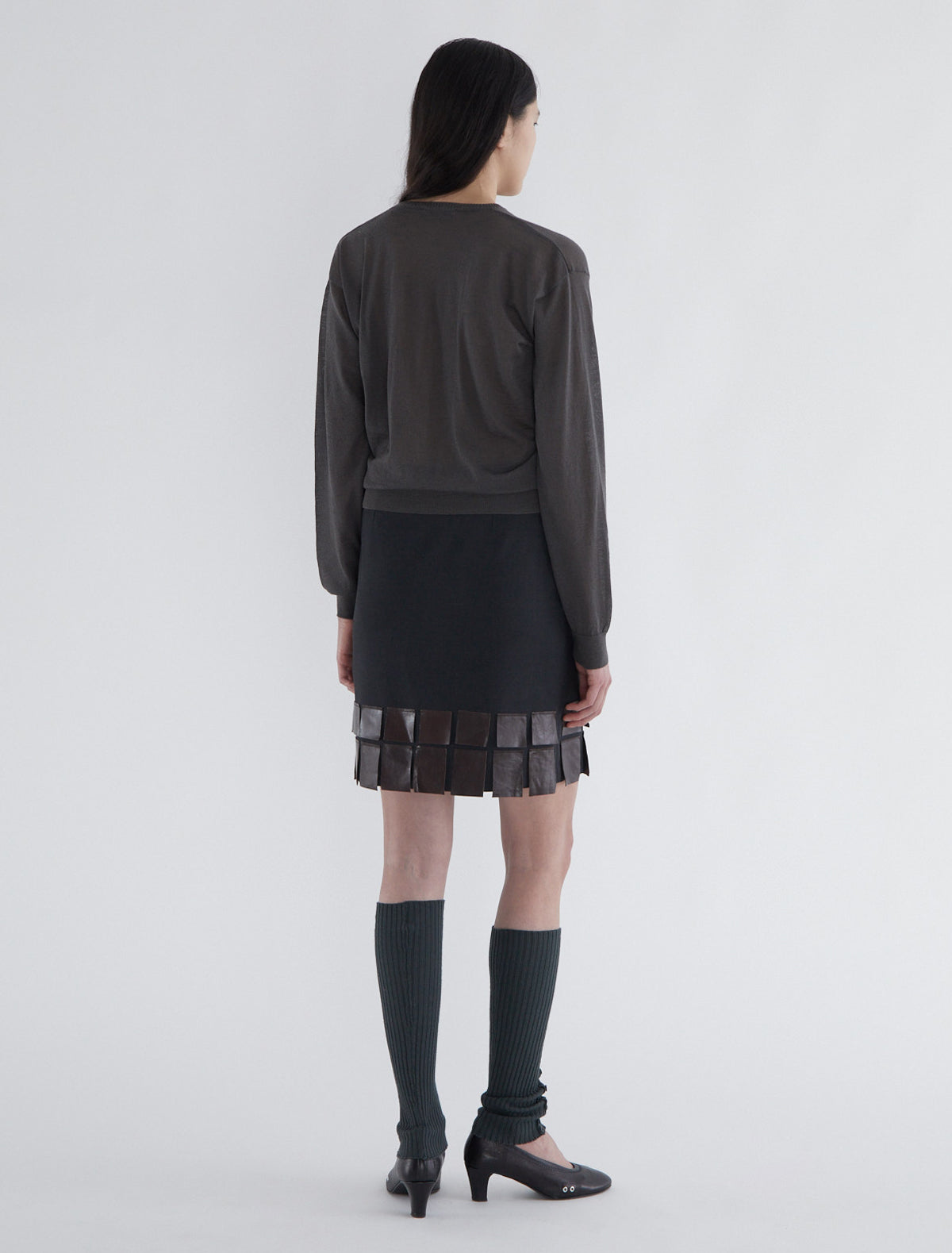 Junio delicate sheer cardigan