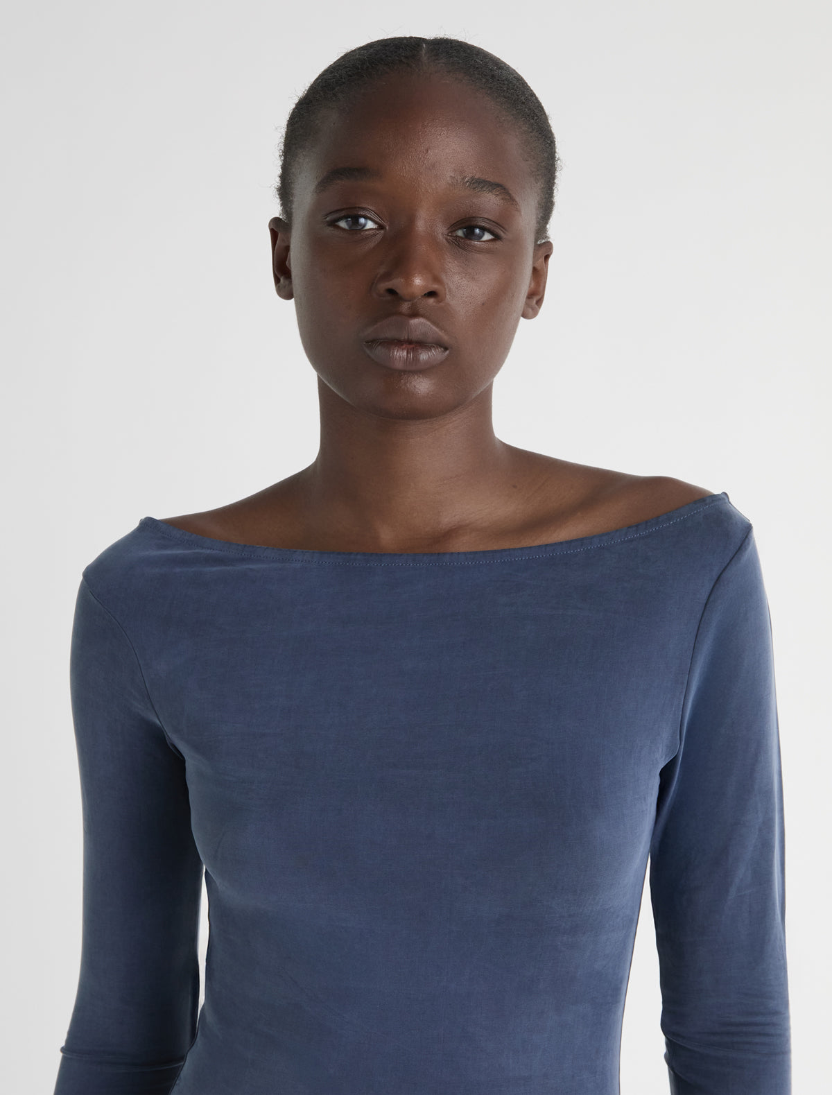 Benito cupro asymmetric mini dress