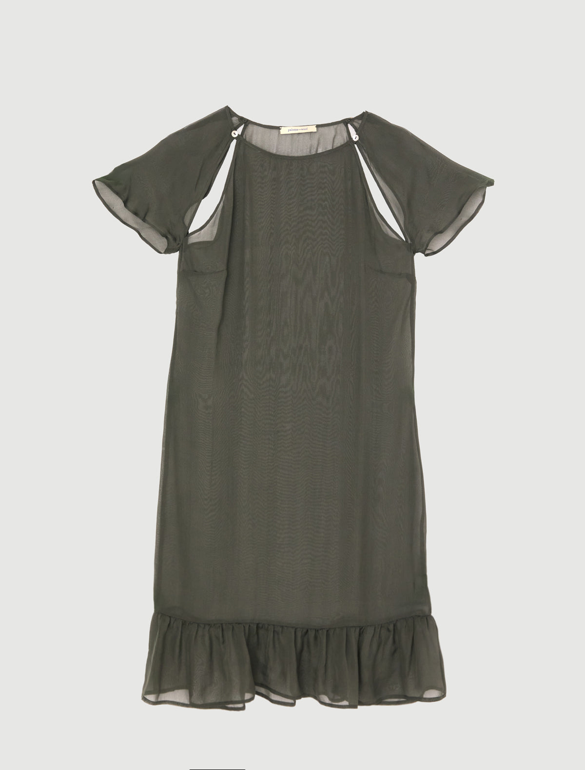 Lira dress verde oscuro